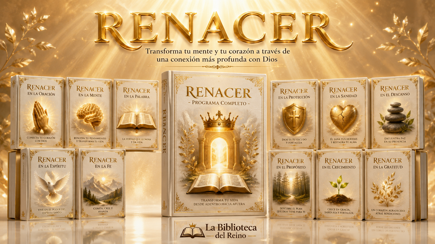 RENACER PROGRAMA COMPLETO + 5 BONUS DE REGALO